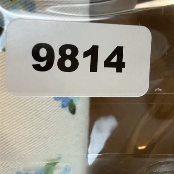 We Wore What Skirt Womens Size Medium Cut Out Waist Watercolor Ditsy Ivory Multi - Picture 9 of 9